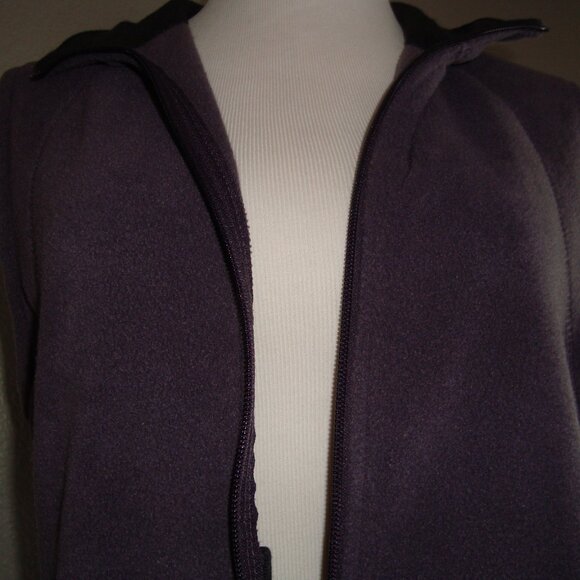 Columbia Fleece Vest Zip Front & Pockets Light Purple Size M - Picture 5 of 9